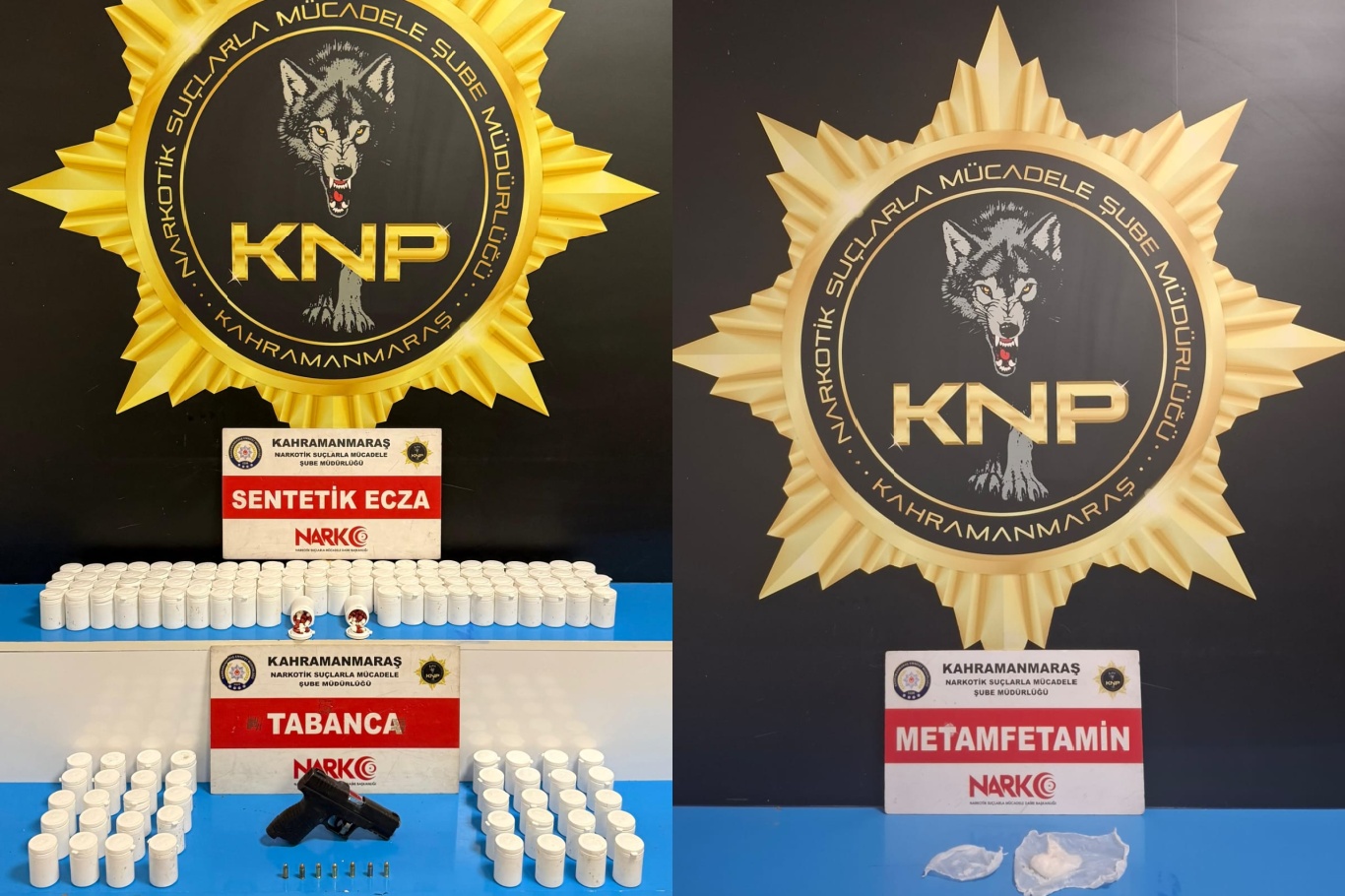 Kahramanmaraş’ta 7 bin sentetik hap ele geçirildi: 3 tutuklama