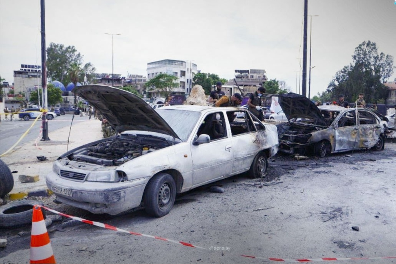 Soldier killed, 12 injured in blast near Syrian defense ministry