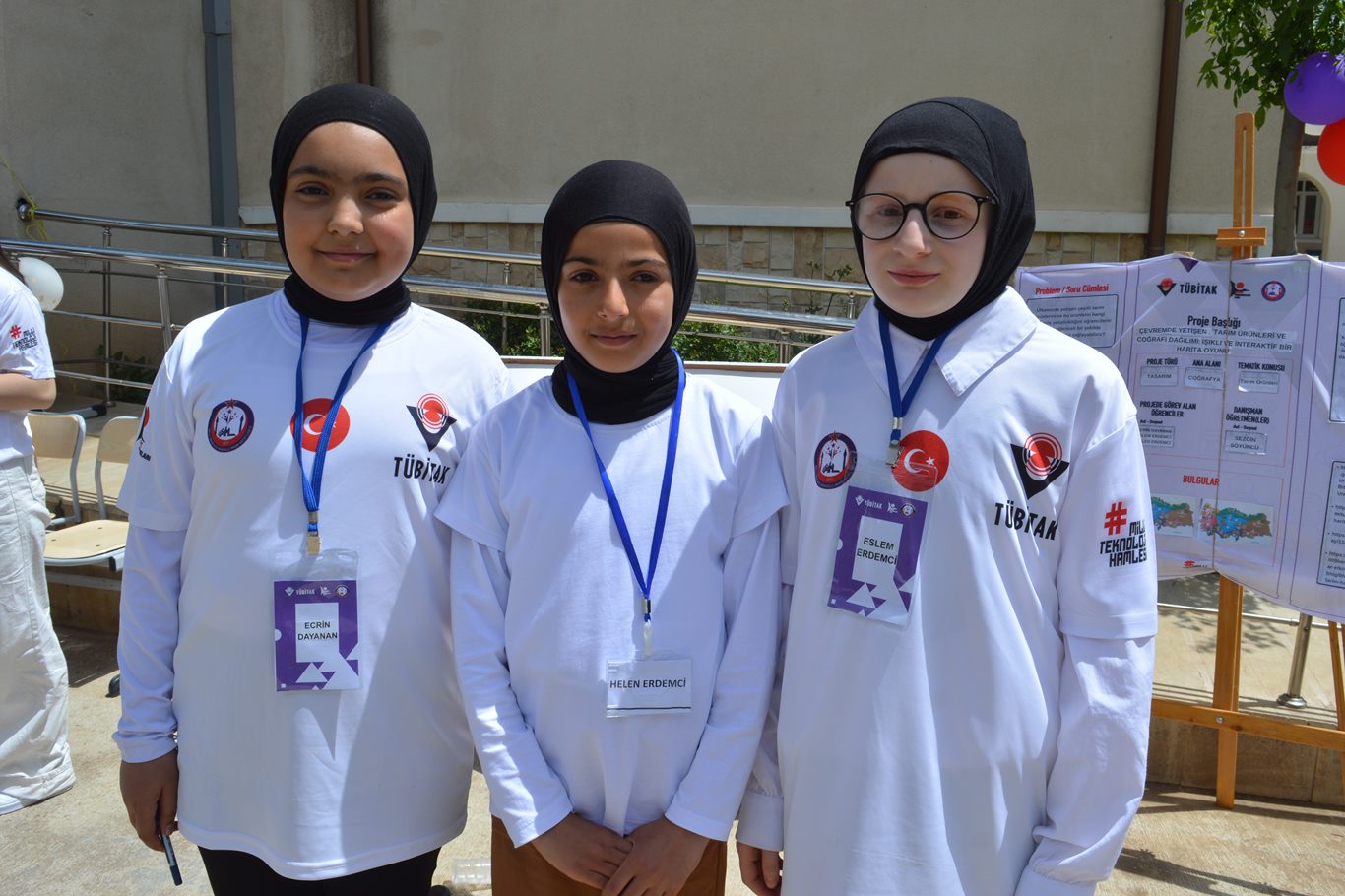 Siirtli öğrencilerden helal gıda ve ambulans geçiş sistemi projesi