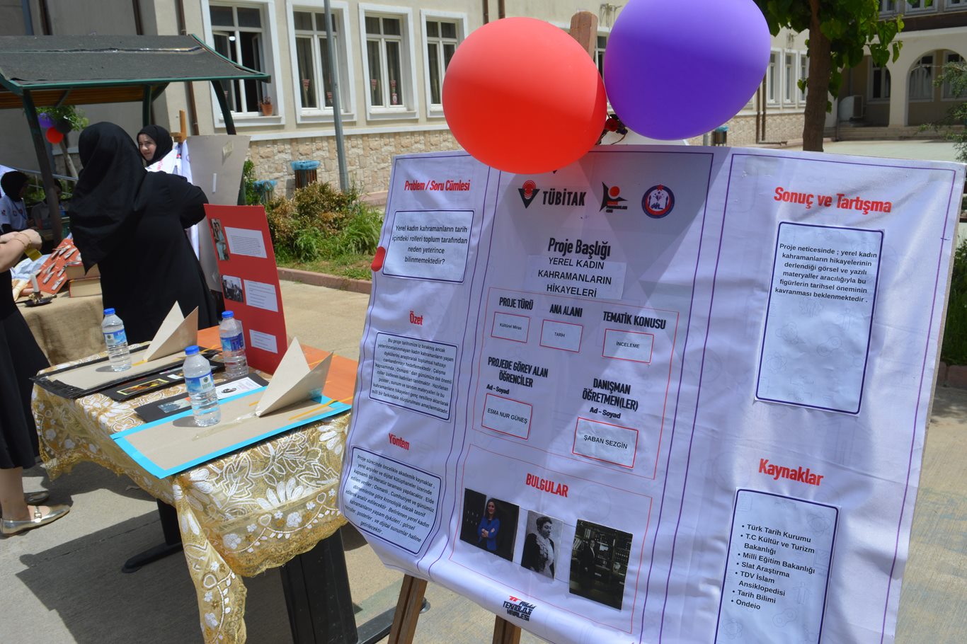 Siirtli öğrencilerden helal gıda ve ambulans geçiş sistemi projesi