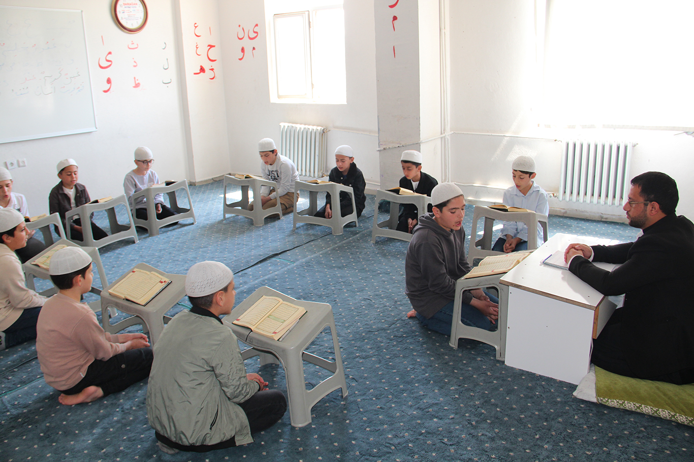 Geleceğin hafız doktorları ve öğretmenleri bu kursta yetişiyor