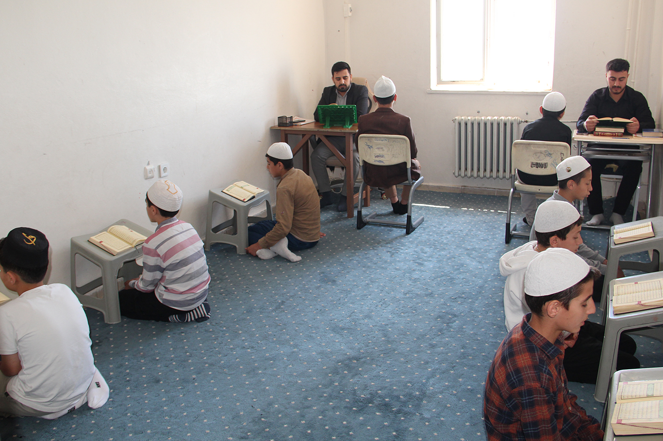 Geleceğin hafız doktorları ve öğretmenleri bu kursta yetişiyor