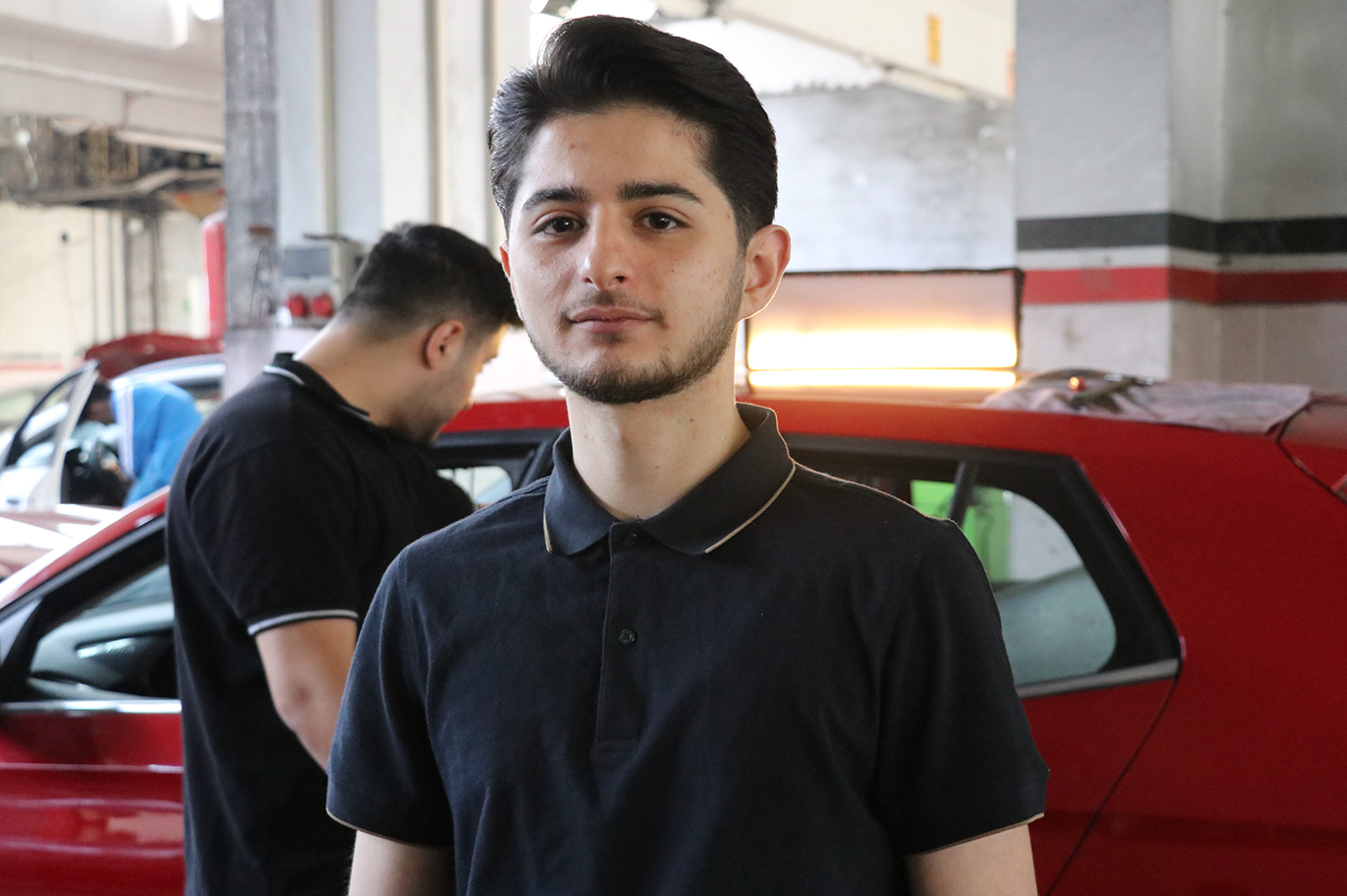 Kaporta ustası Kürşat Durna