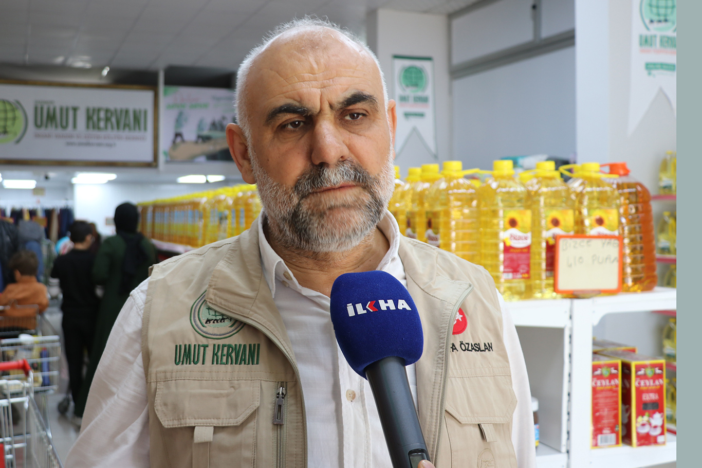 Gaziantep Umut Kervanı Başkanı Mustafa Özaslan