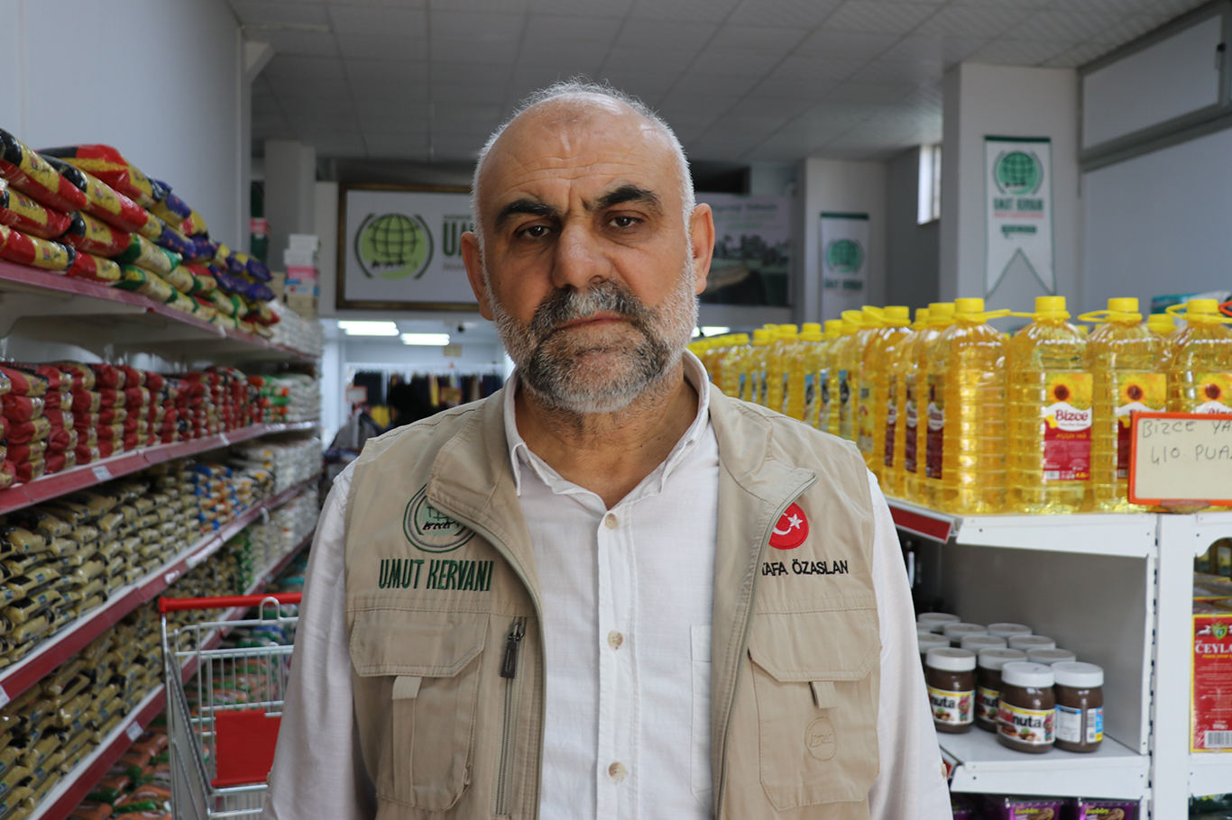 Gaziantep Umut Kervanı Başkanı Mustafa Özaslan