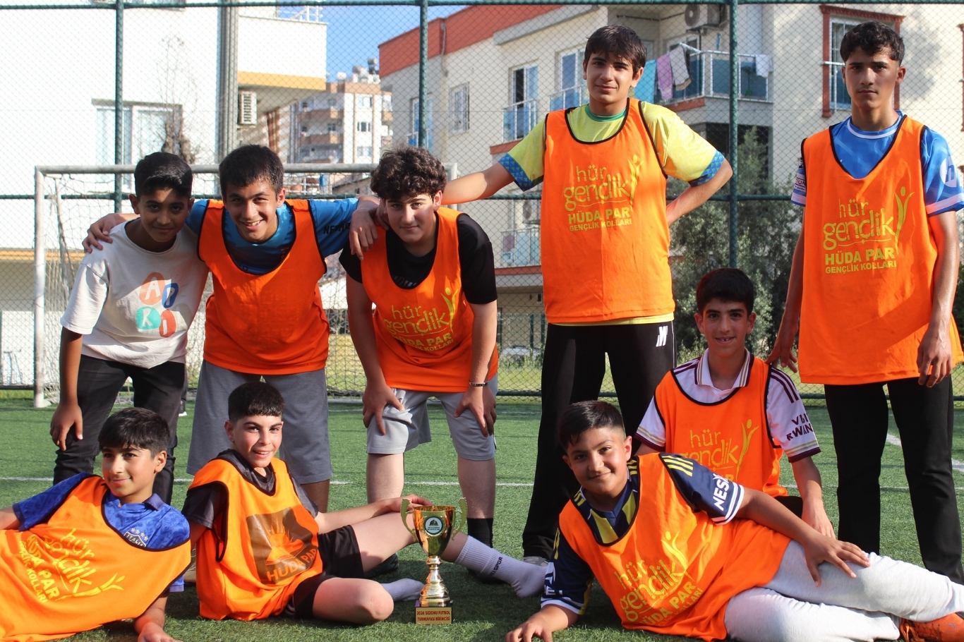 Peygamber Sevdalıları Mersin'de futbol turnuvası düzenledi 