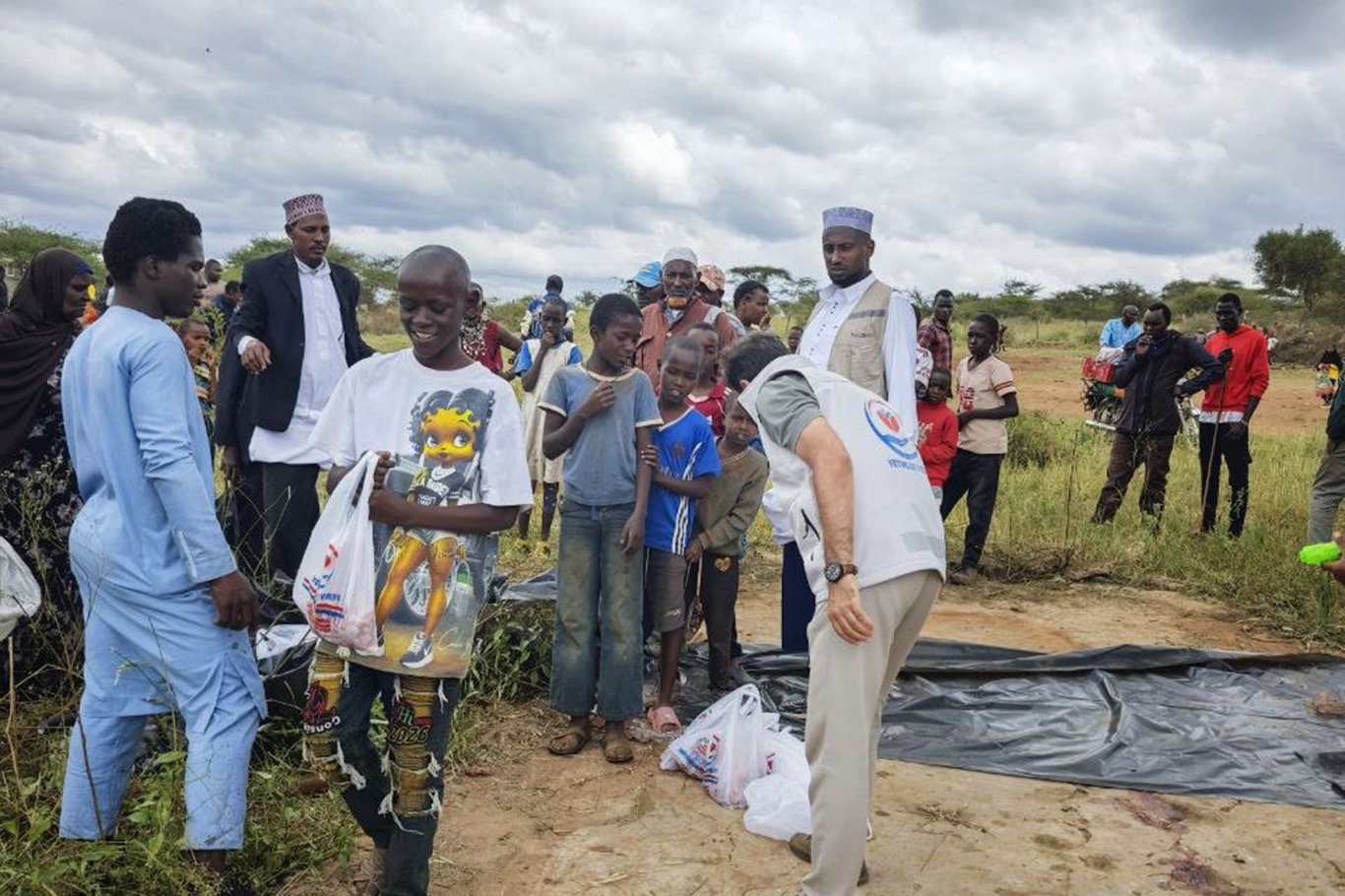  Yetimler Vakfı Kenya’da kurban etlerini ihtiyaç sahiplerine ulaştırdı