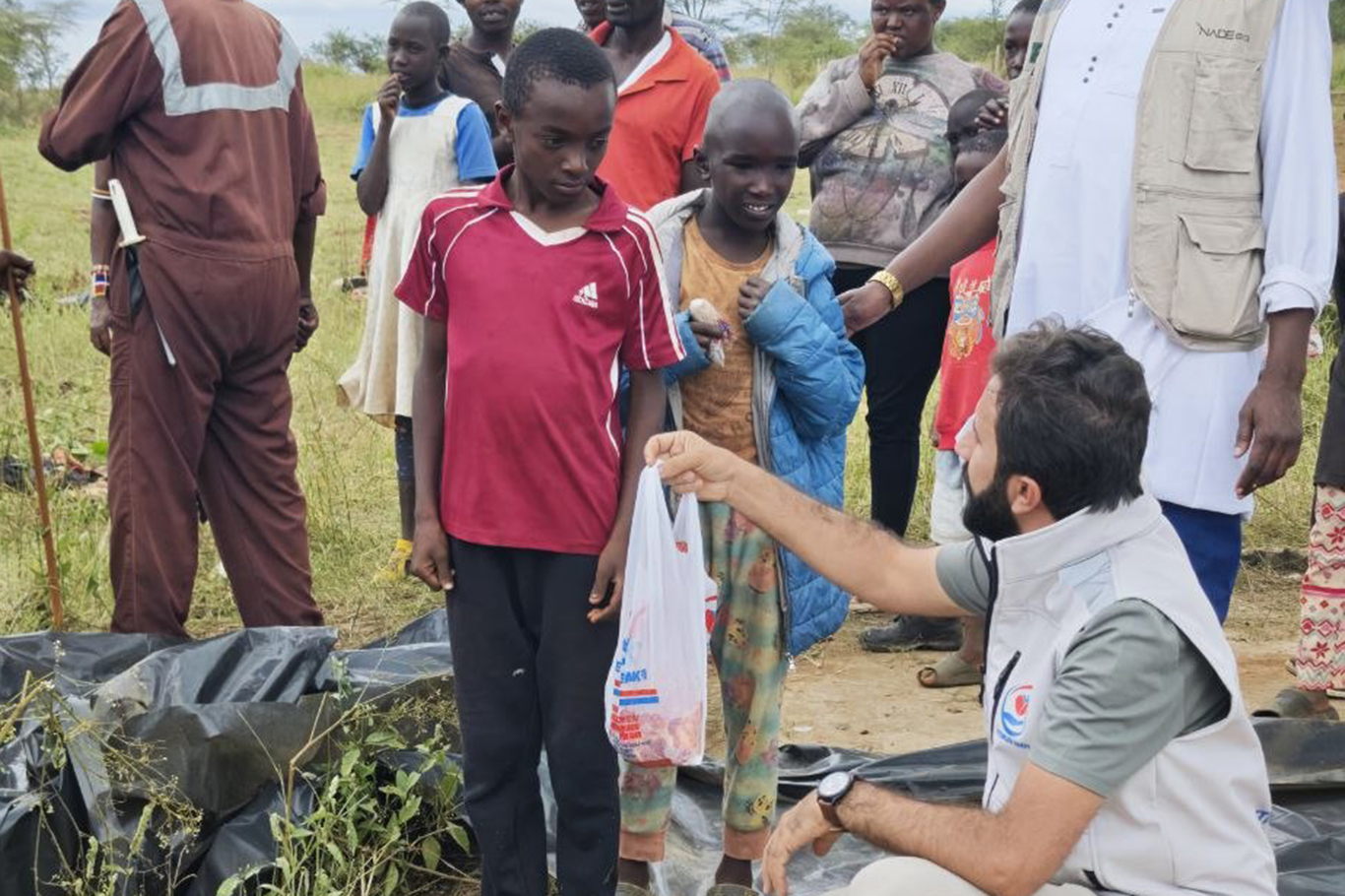  Yetimler Vakfı Kenya’da kurban etlerini ihtiyaç sahiplerine ulaştırdı