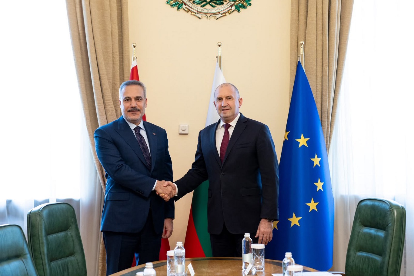 Bakan Fidan, Bulgaristan Başbakanı Radev tarafından kabul edildi
