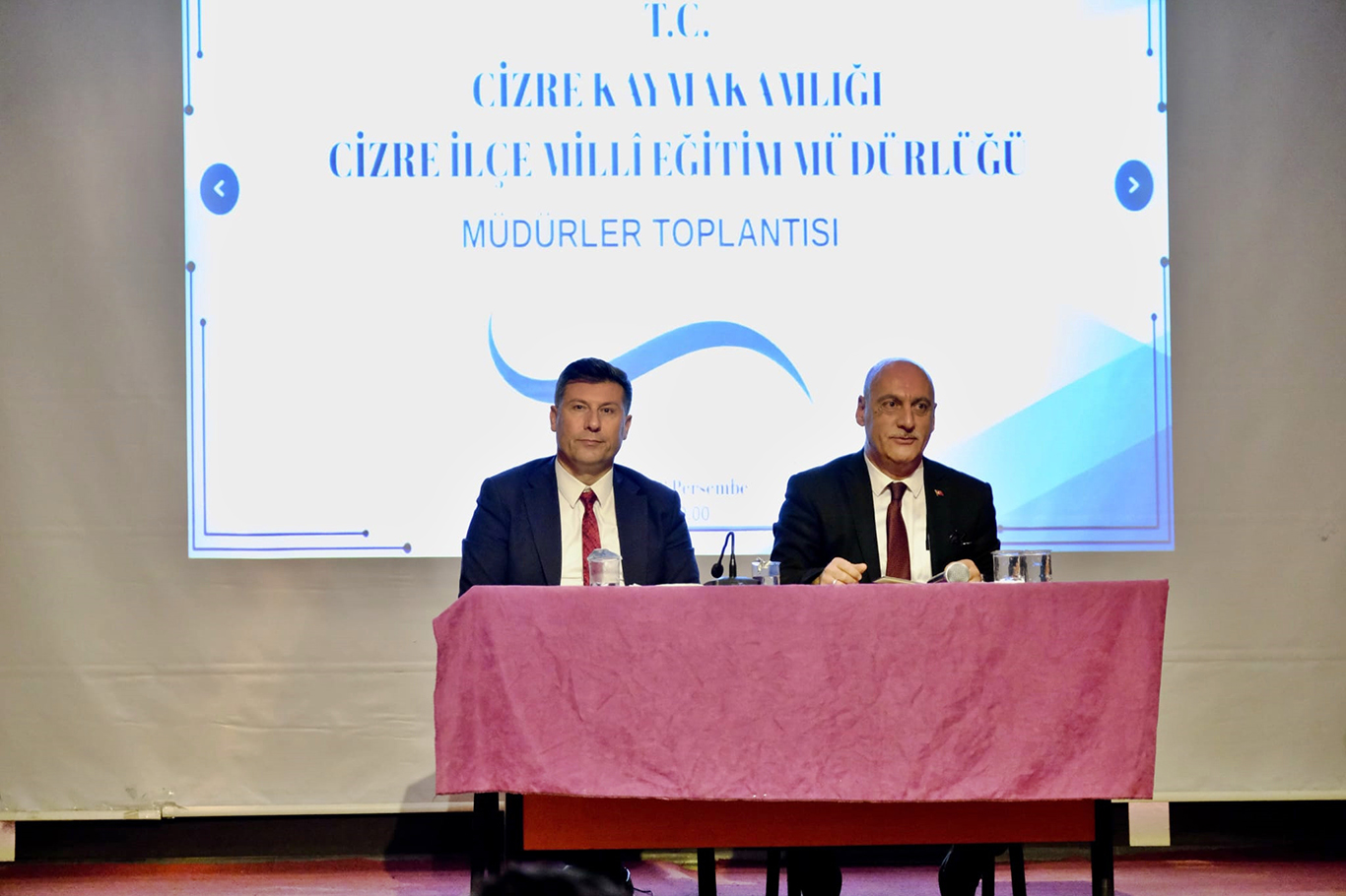 Cizre'de eğitim yıl sonu değerlendirme toplantısı gerçekleştirildi