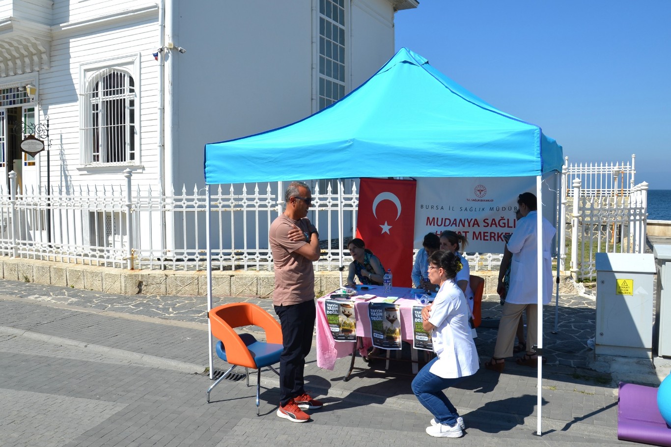 Bursa’da vatandaşlar hareket yaşını öğrenerek sağlıklı yaşama teşvik ediliyor