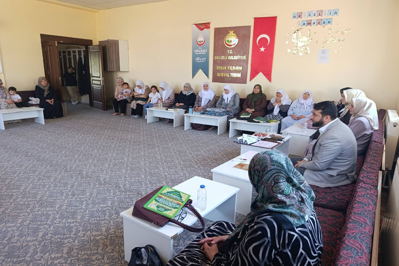 Gaziantep’te Kur’an kursu kursiyerlerine yıl sonu belgesi verildi