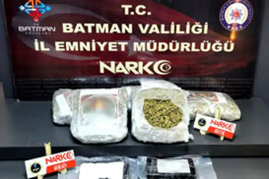 Batman'da tır dorsesinde 13 kilo uyuşturucu ele geçirildi