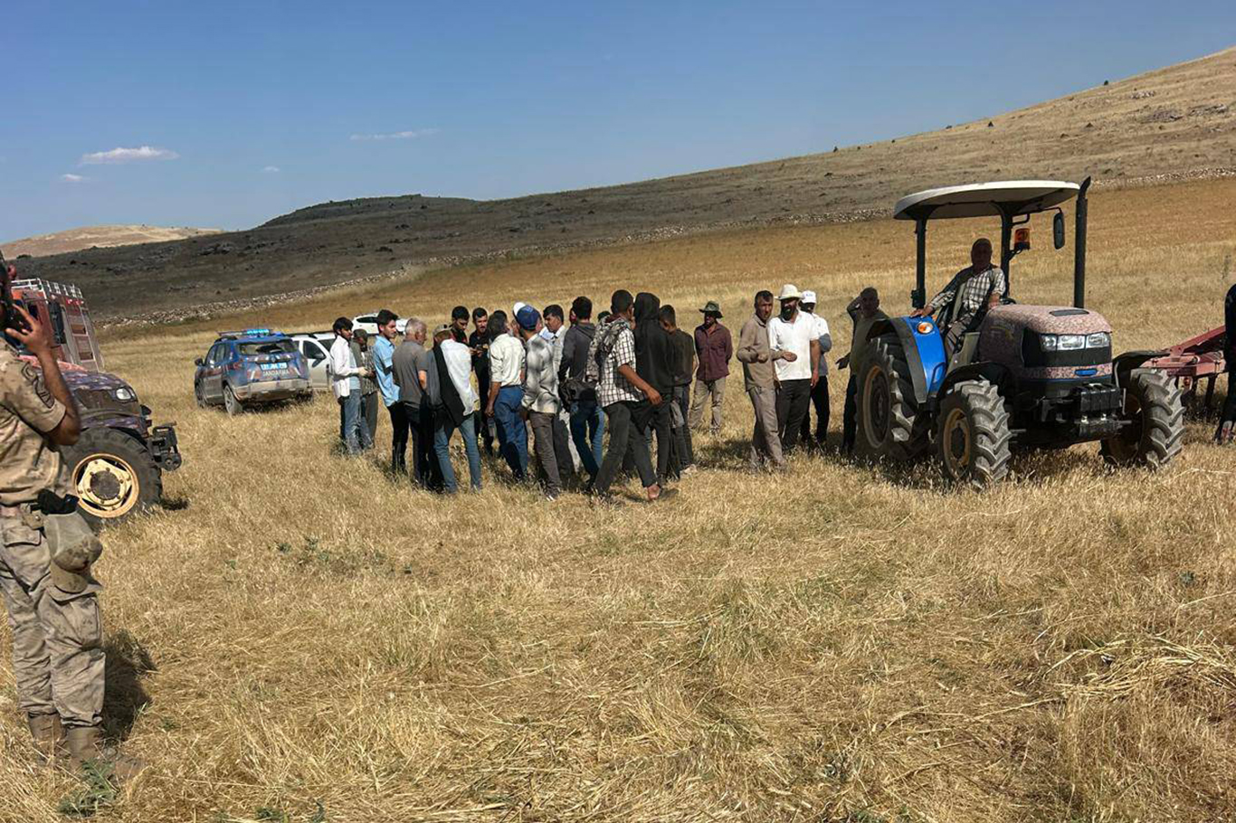 Diyarbakır’da 200 dönüm buğday ekili alan yandı