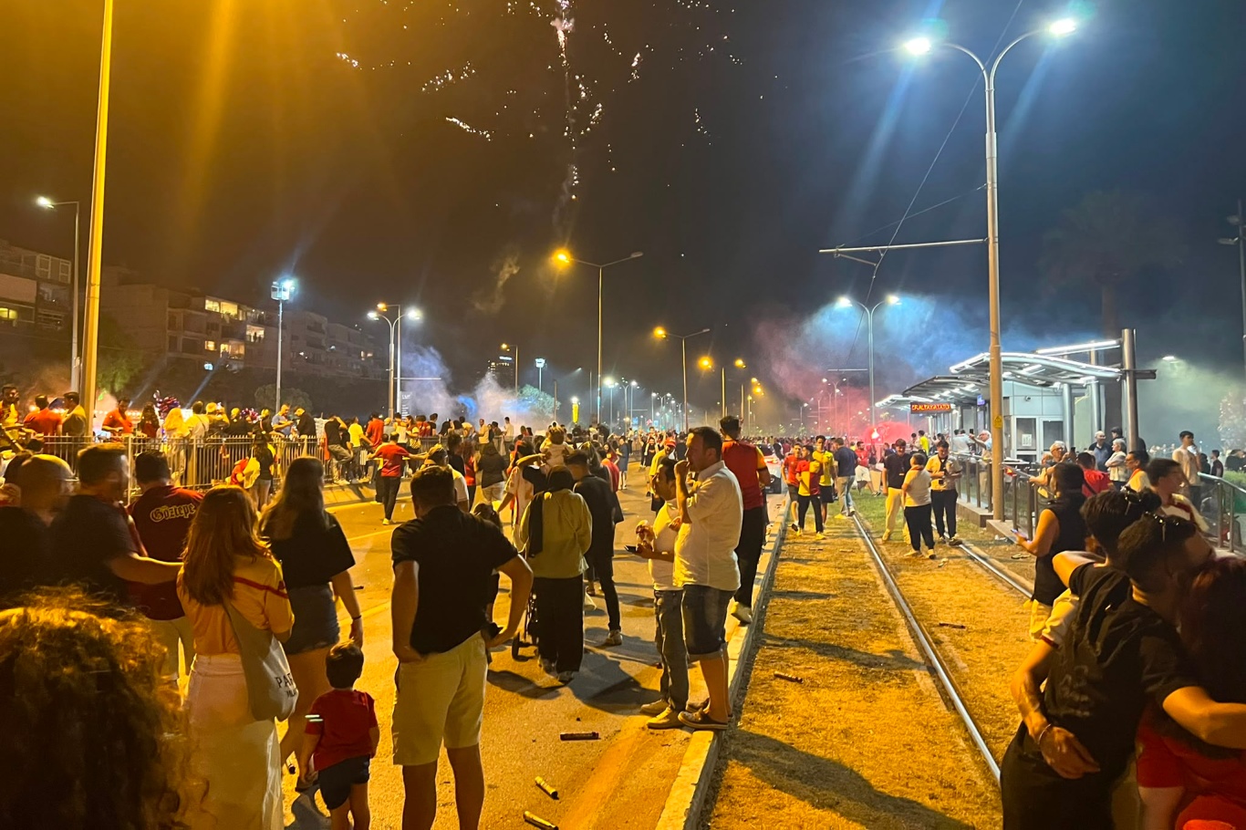 Göztepe'nin 101. yıl kutlamalarında polis müdahalesi