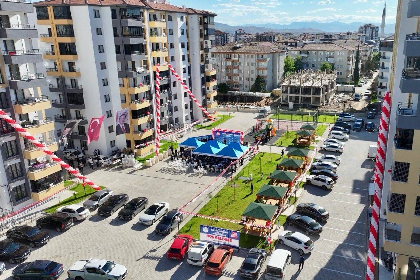 Yeşilyurt'ta "Yeşil Yaşam Evleri" hak sahiplerine teslim edildi