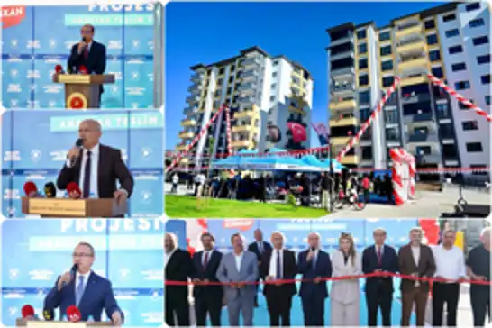 Yeşilyurt'ta "Yeşil Yaşam Evleri" hak sahiplerine teslim edildi