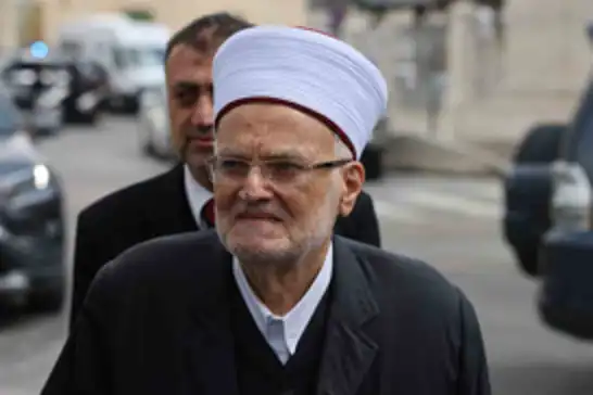 Şeyh İkrime Sabri: Mescid-i Aksa'yı korumanın yolu onu yalnız bırakmamaktır