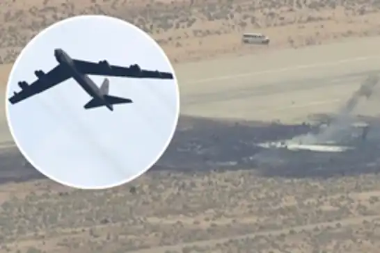 ABD’de düşen B-52 bombardıman uçağında 8 mürettebat öldü