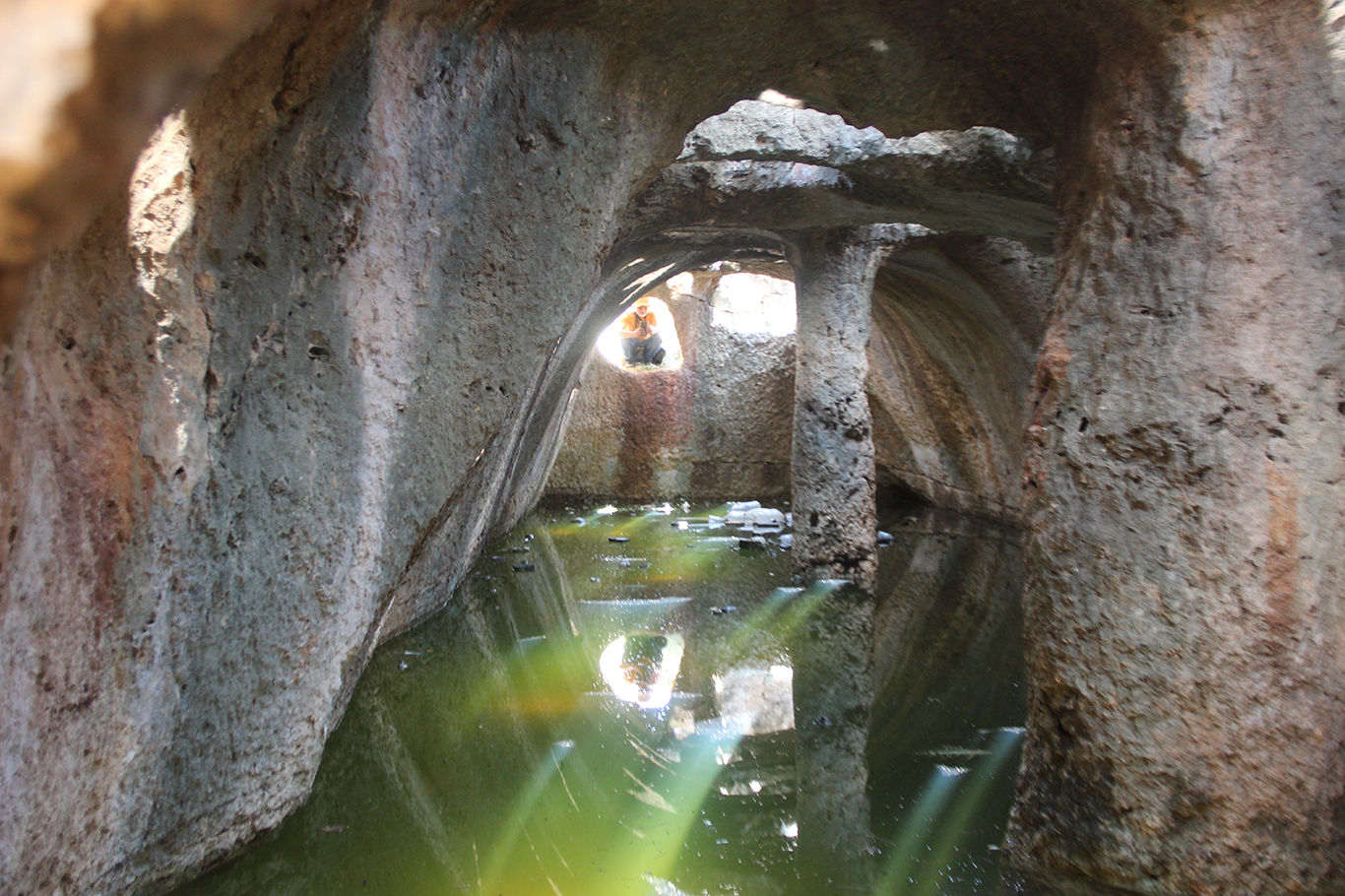 İdil'de kaderine terk edilen tarihi sarnıç turizme kazandırılmayı bekliyor
