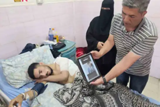 خبرنگار فلسطینی هنگام پوشش حمله شهرک‌نشینان یهودی زخمی شد