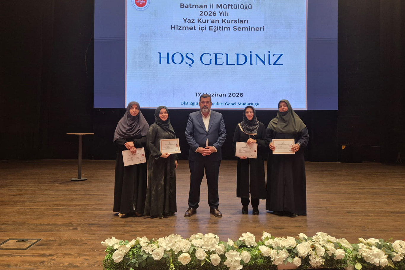 Batman'da yaz Kur'an kursları hizmet içi eğitim semineri gerçekleştirildi
