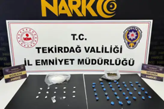 Tekirdağ’da bir haftada 103 kişiye uyuşturucu işlemi: 8 tutuklama