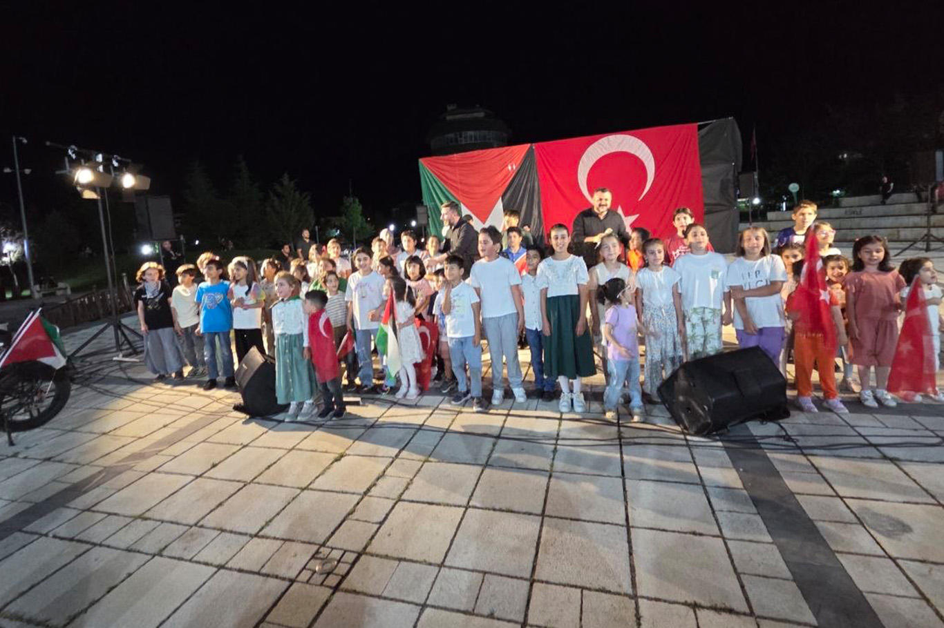 Elazığlılar Gazze için pedal çevirdi