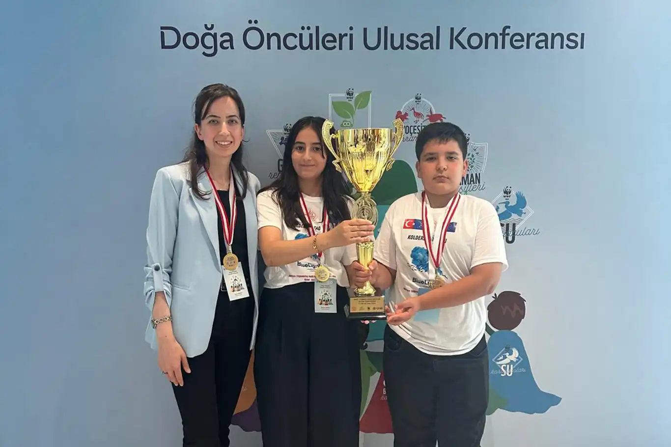 Malatya'da ortaokul öğrencilerden Türkiye çapında başarı