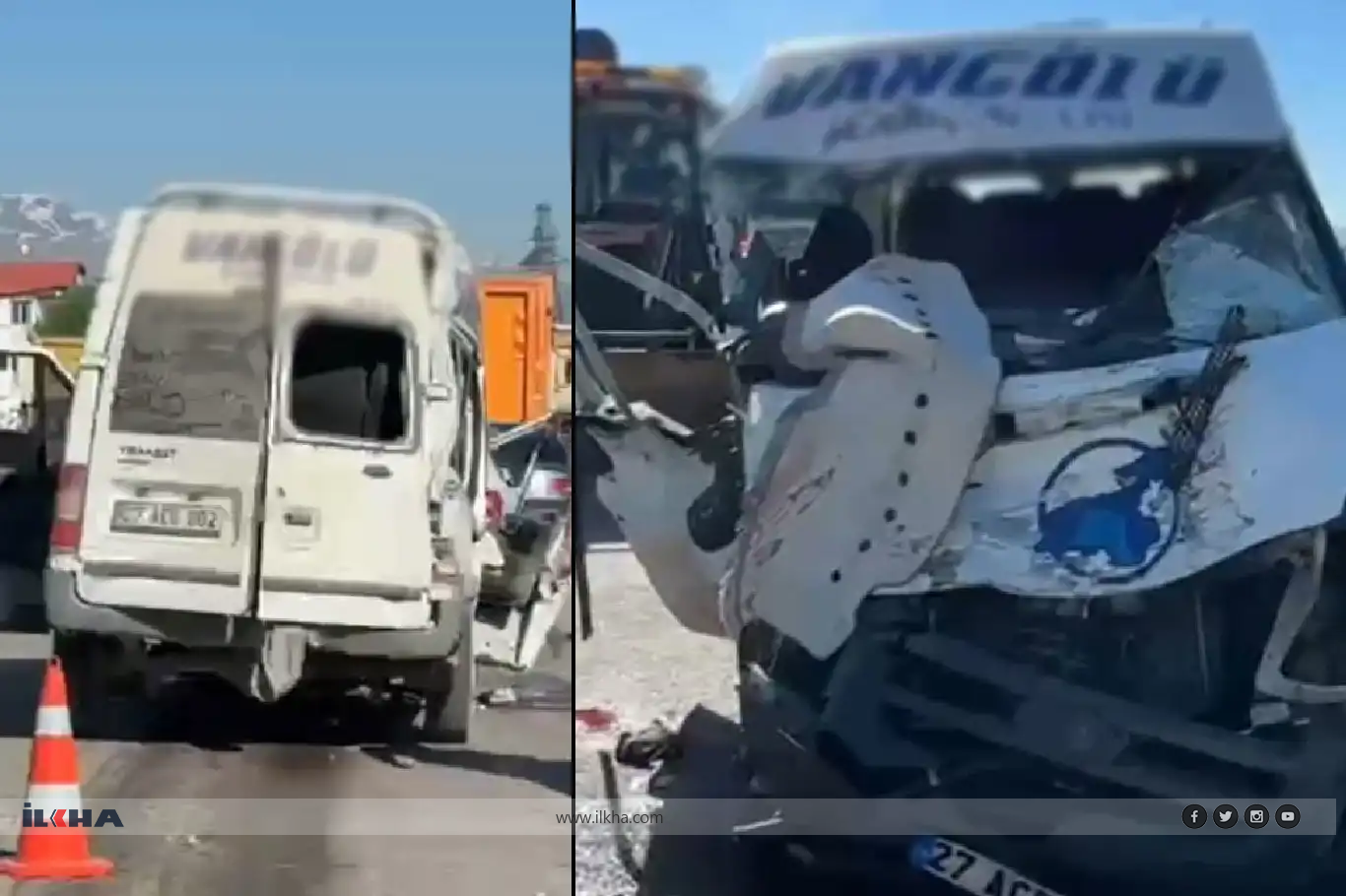 رووداوێکی هاتوچۆی توند لە هەکاری: ٣ کوژراو و ٢ بریندار