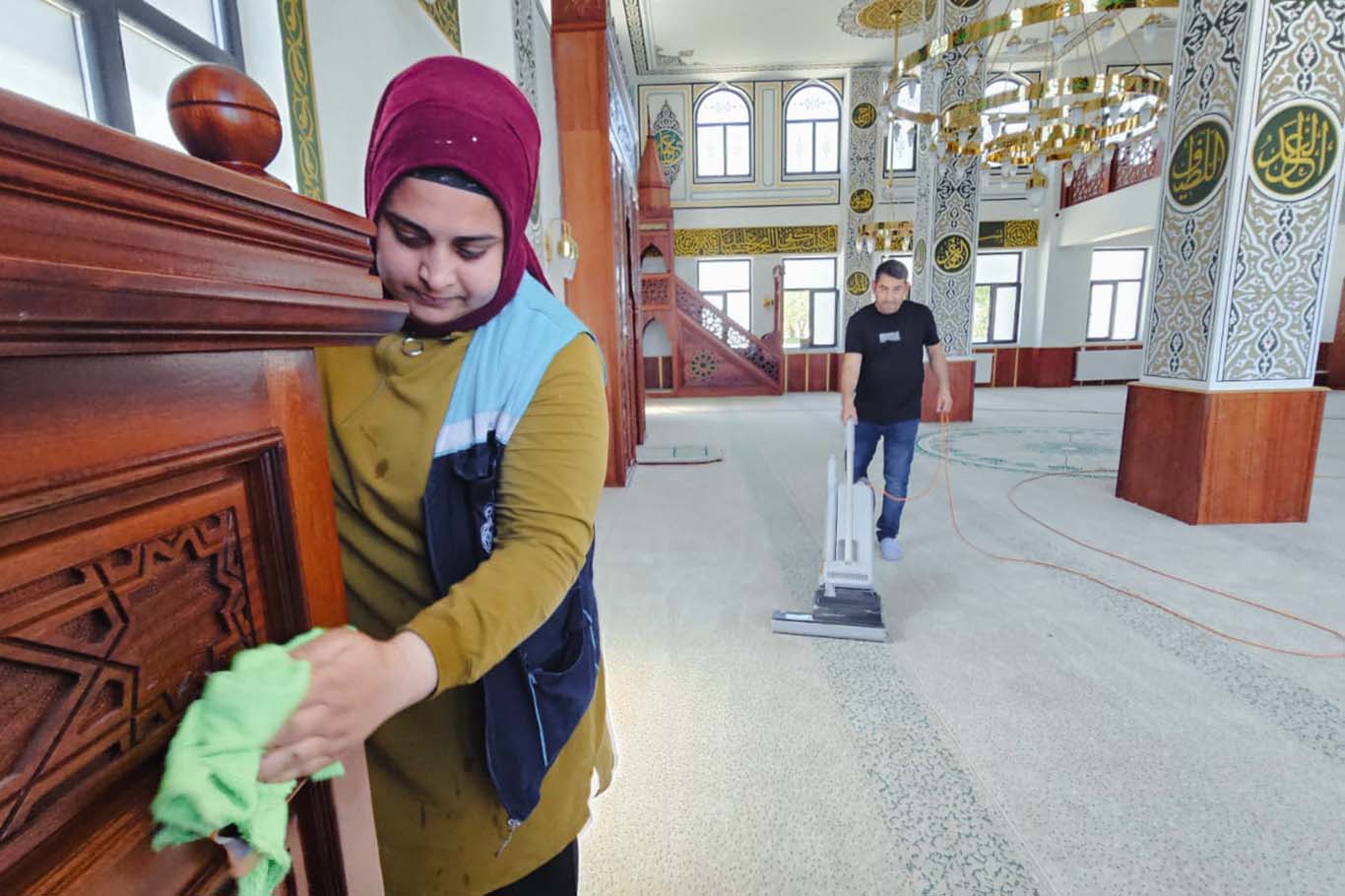 Battalgazi Belediyesi Mehmet Turgut Camii'ni açılışa hazırladı