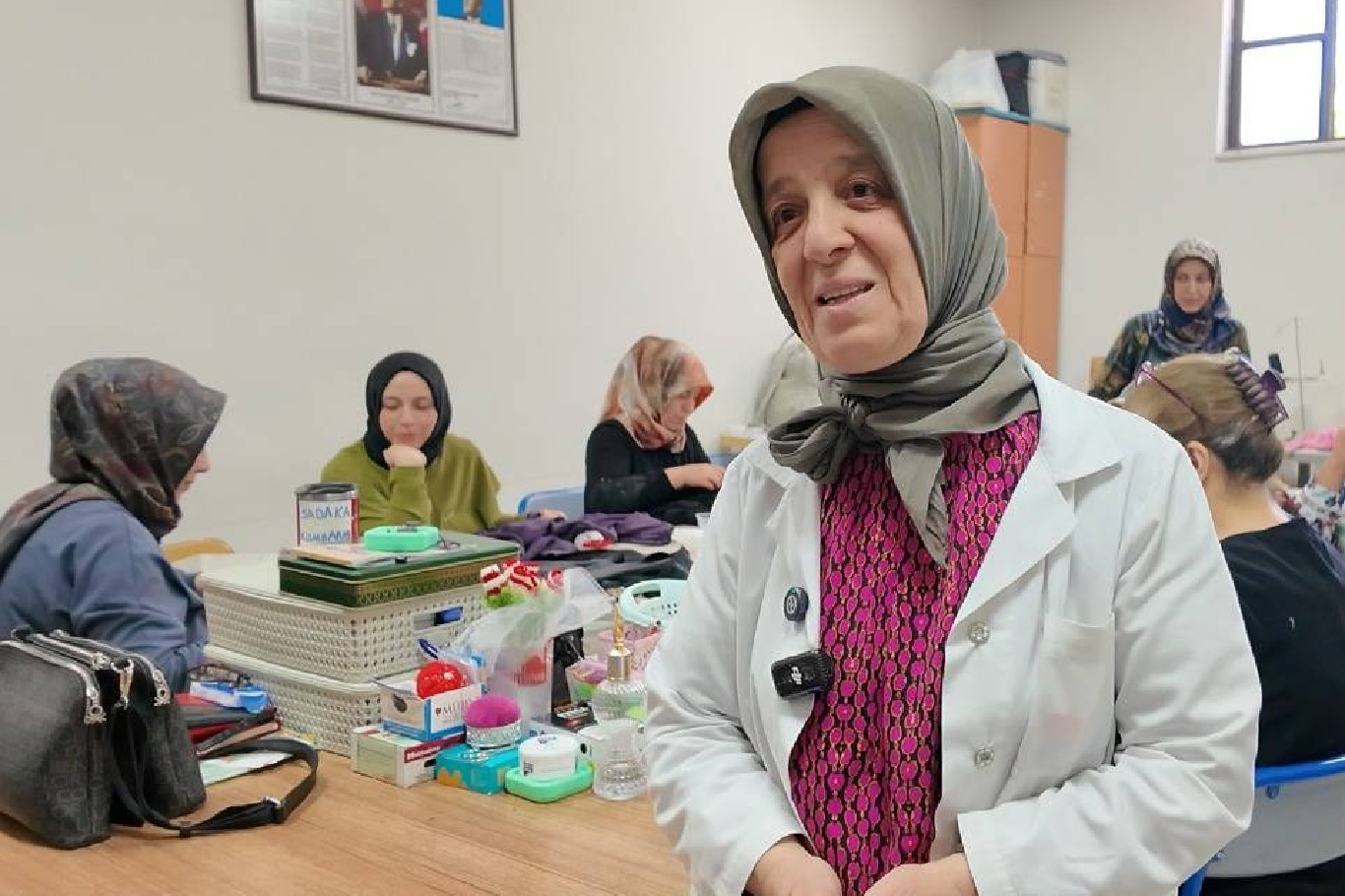 Malatya'da hazır giyim kursu kadınlara meslek kazandırıyor