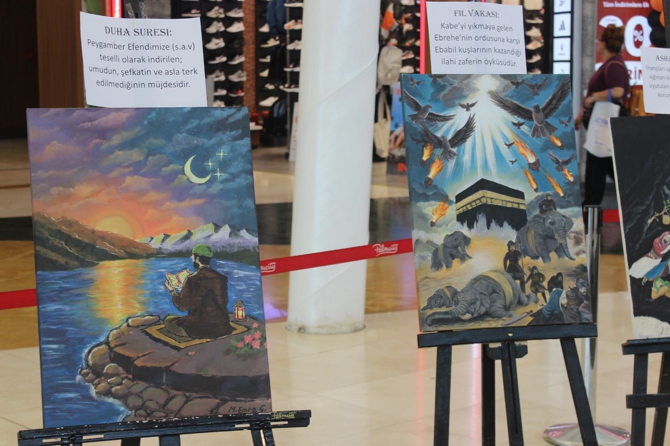 Kültürel miras ve Peygamber kıssaları sergisi Mersin'de ziyaretçilerle buluştu