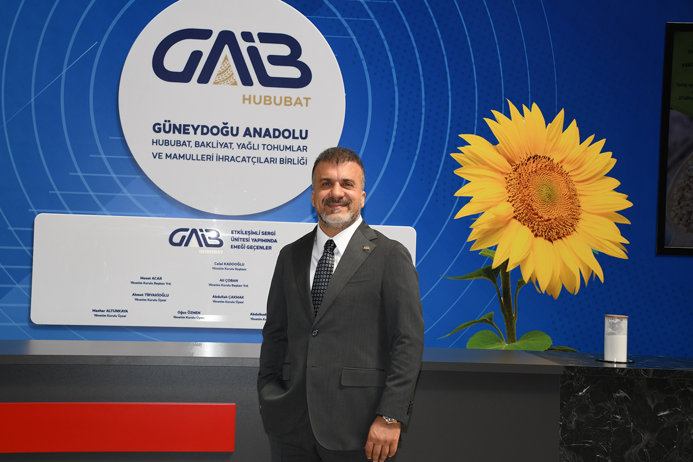 Güneydoğu Anadolu Hububat Bakliyat Yağlı Tohumlar ve Mamulleri İhracatçıları Birliği Başkanı Celal Kadooğlu