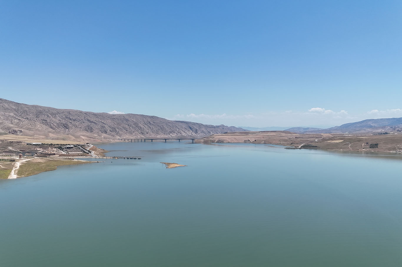 Hasankeyf'te su seviyesi yeniden yükseldi
