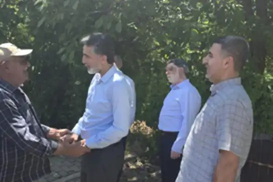 HÜDA PAR Genel Başkan Yardımcısı Emiroğlu, Yayladere'de temaslarda bulundu