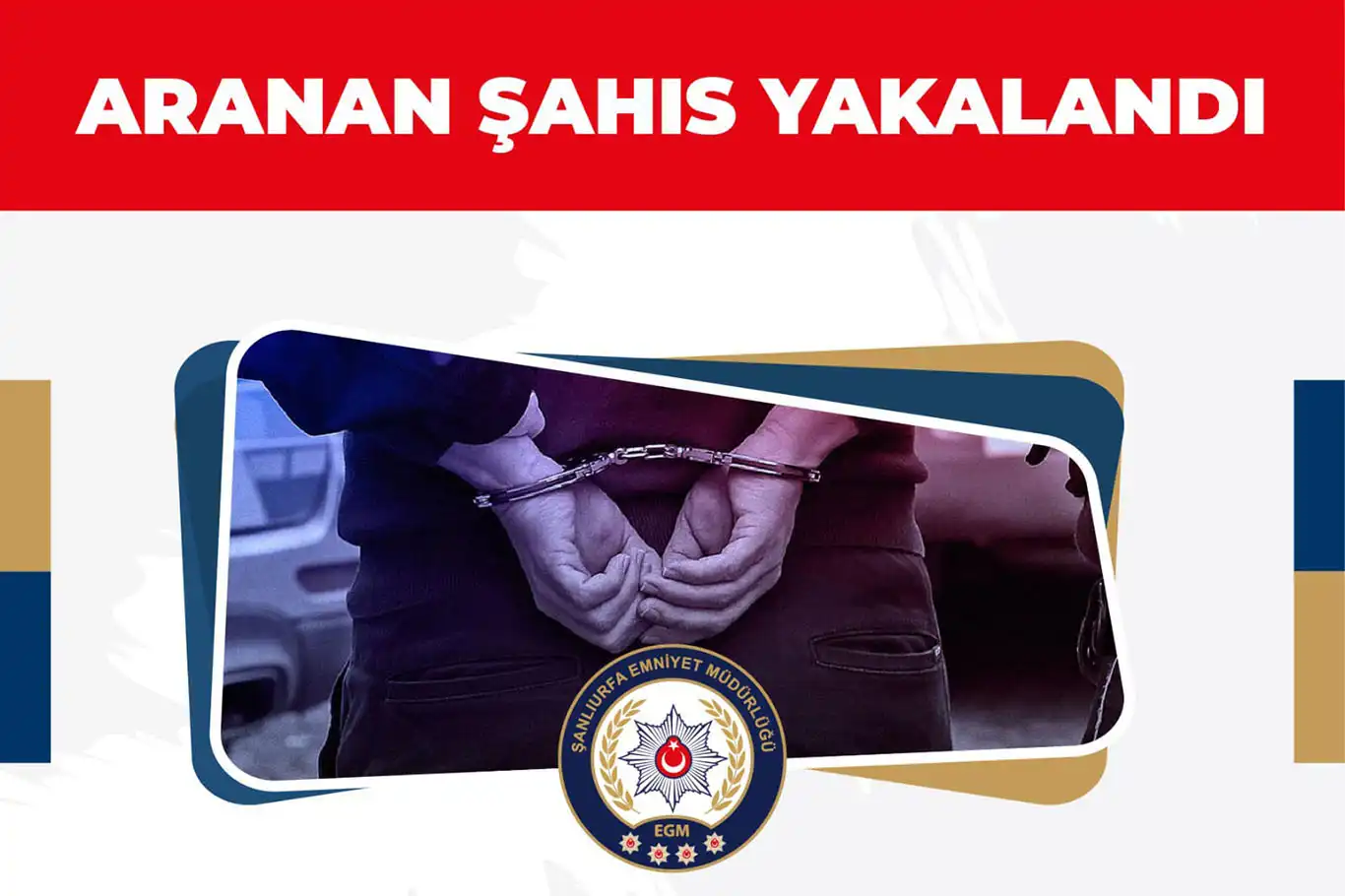 20 yıl hapis cezası bulunan firari Eyyübiye'de yakalandı