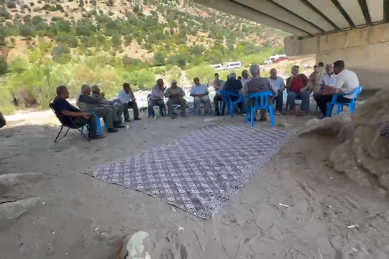 Lice'de Sarım çayında kaybolan şahıs 6 gündür bulunamadı