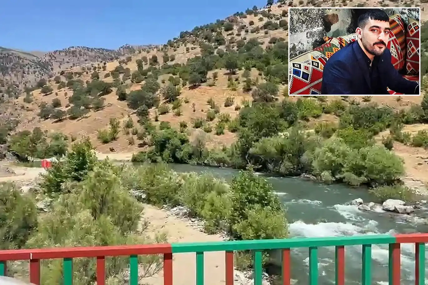 Lice'de Sarım çayında kaybolan şahıs 6 gündür bulunamadı