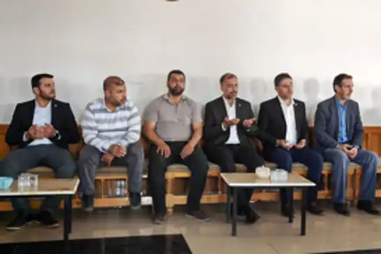 HÜDA PAR Şanlıurfa İl Başkanı Polat, kazada hayatını kaybeden 3 kardeşin taziyesine katıldı