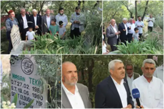 Hasan Tekîn di 36emîn salvegera şehadeta xwe de li ser gora xwe hate bîranîn