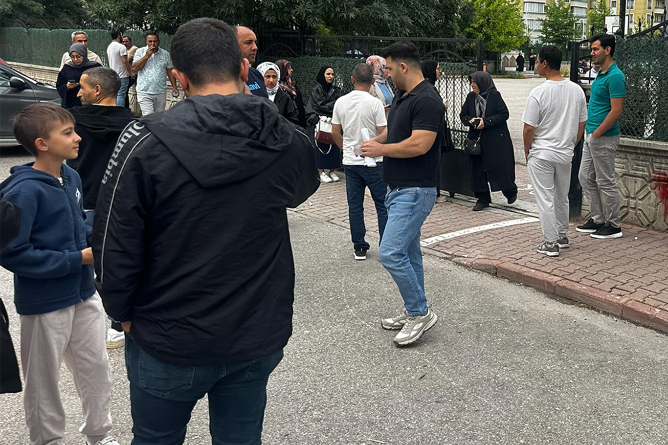 Konya’da YKS için adaylar sınav merkezlerine geldi