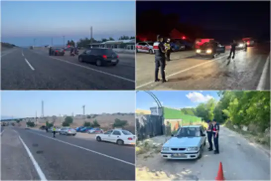 Gaziantep'te yol uygulamasında 353 aranan şahıs yakalandı