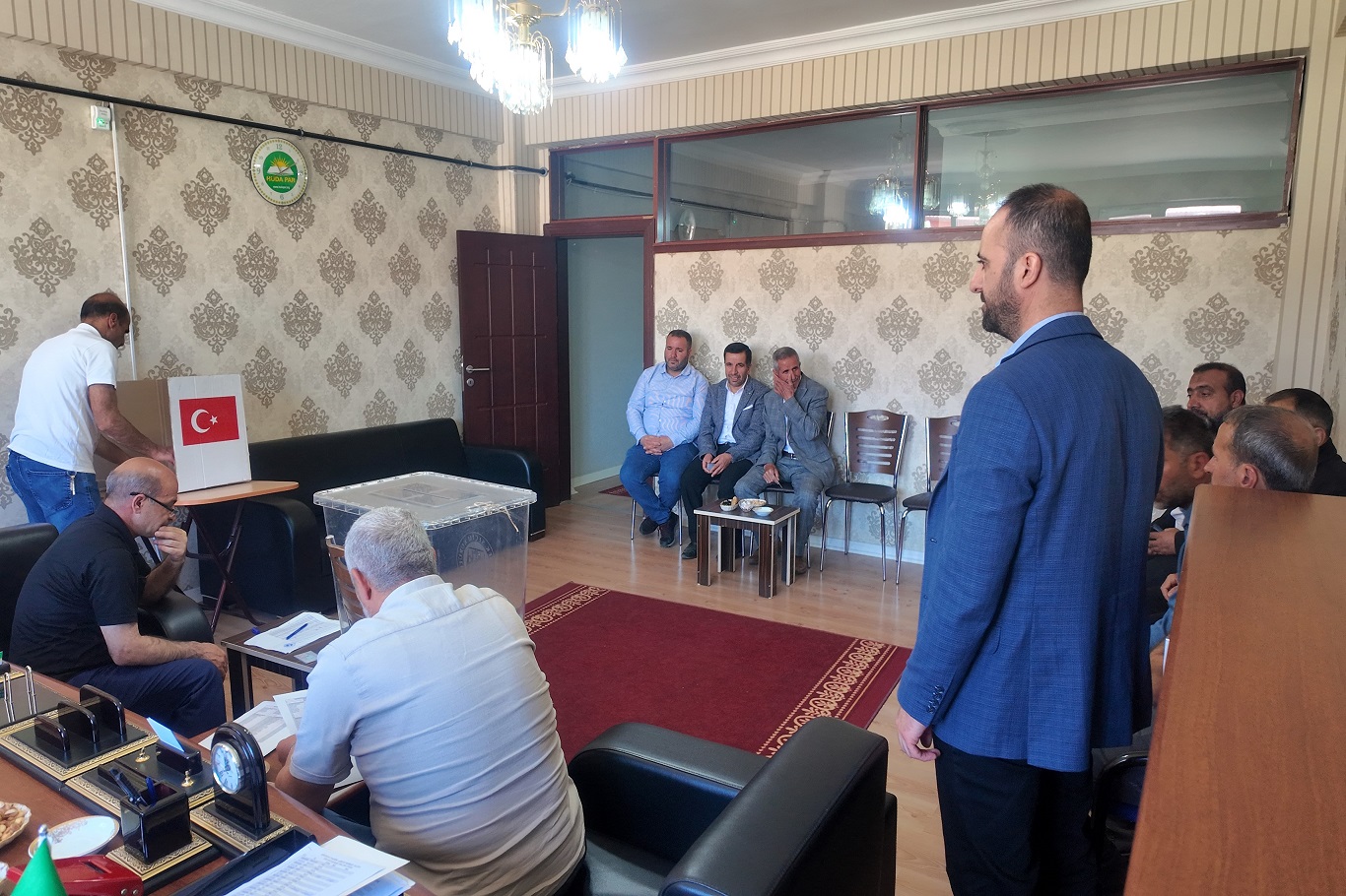 HÜDA PAR Ağrı Merkez İlçe Başkanlığına Ahmet Karhan seçildi