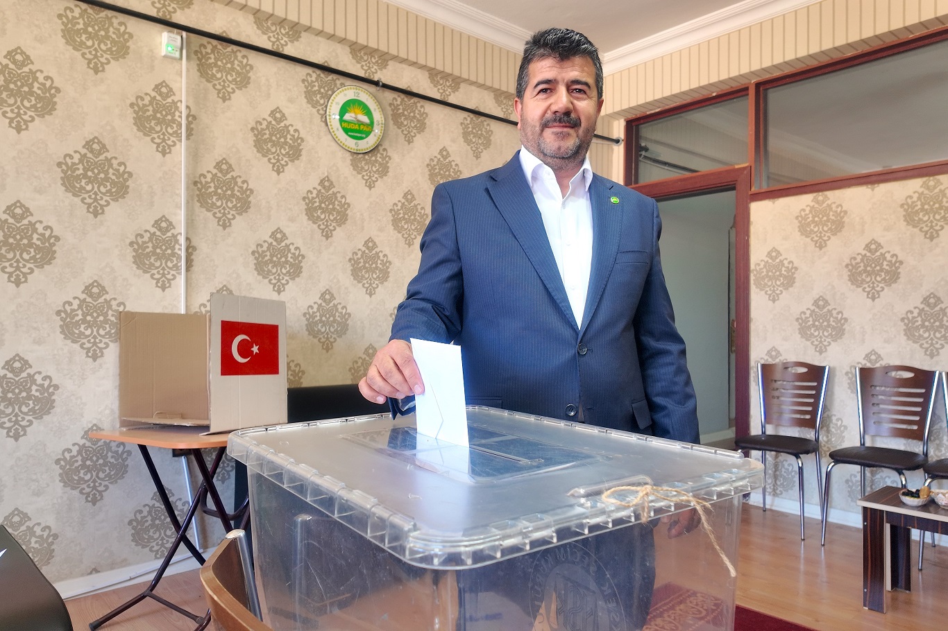HÜDA PAR Ağrı Merkez İlçe Başkanlığına Ahmet Karhan seçildi