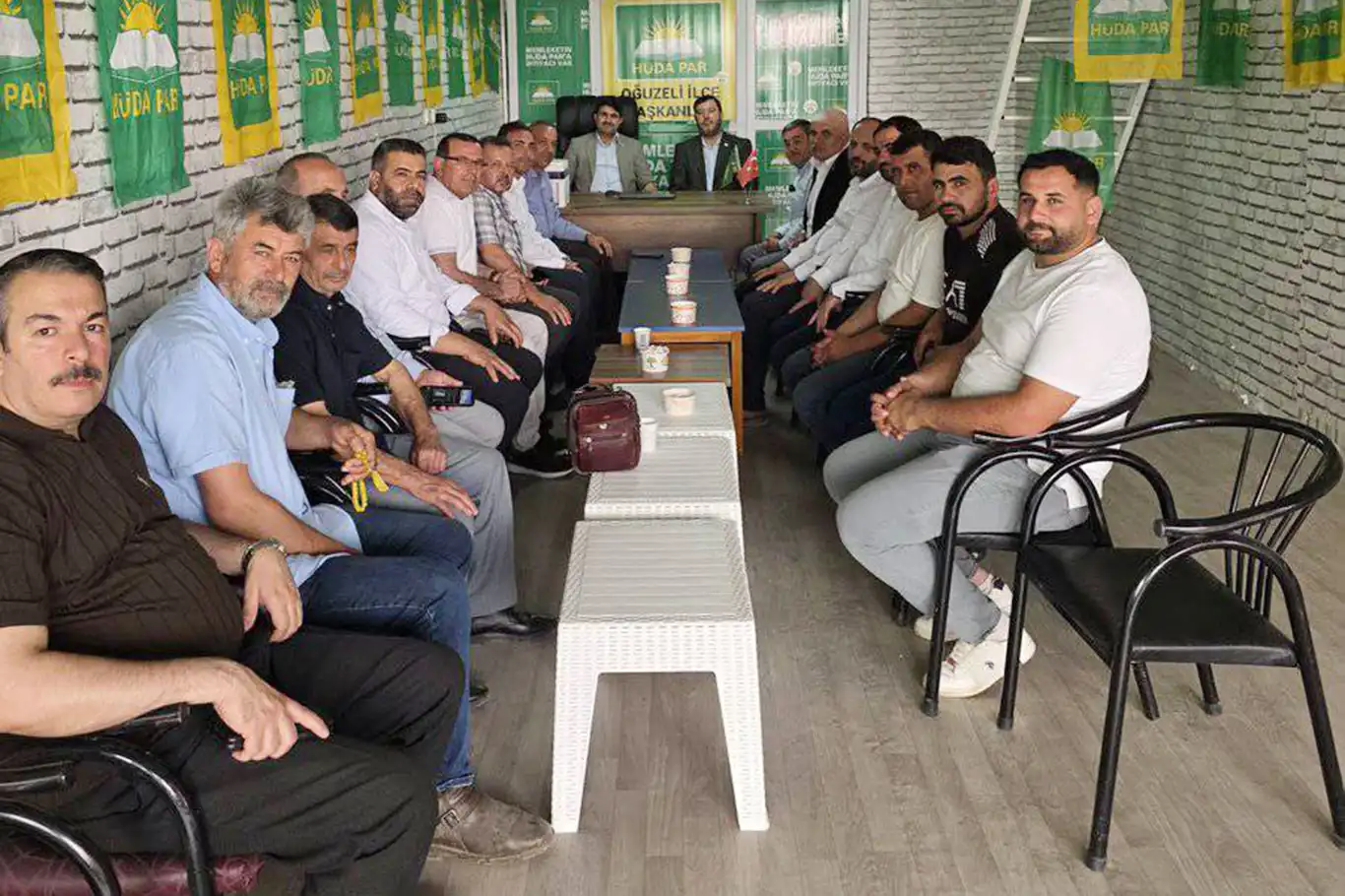 HÜDA PAR Oğuzeli İlçe Başkanı Harat güven tazeledi