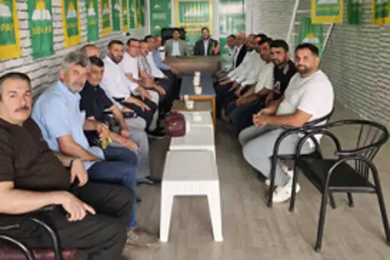 HÜDA PAR Oğuzeli İlçe Başkanı Harat güven tazeledi