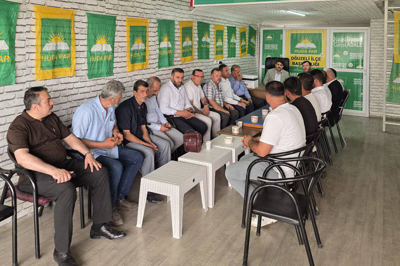 HÜDA PAR Oğuzeli İlçe Başkanı Harat Güven tazeledi
