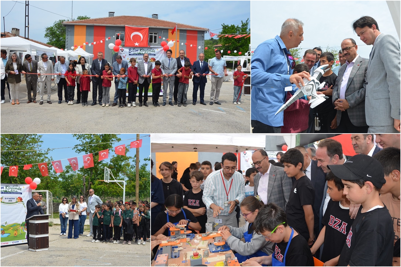 "Bilim köyümde" projesiyle bilim ve teknoloji köy okullarına taşındı