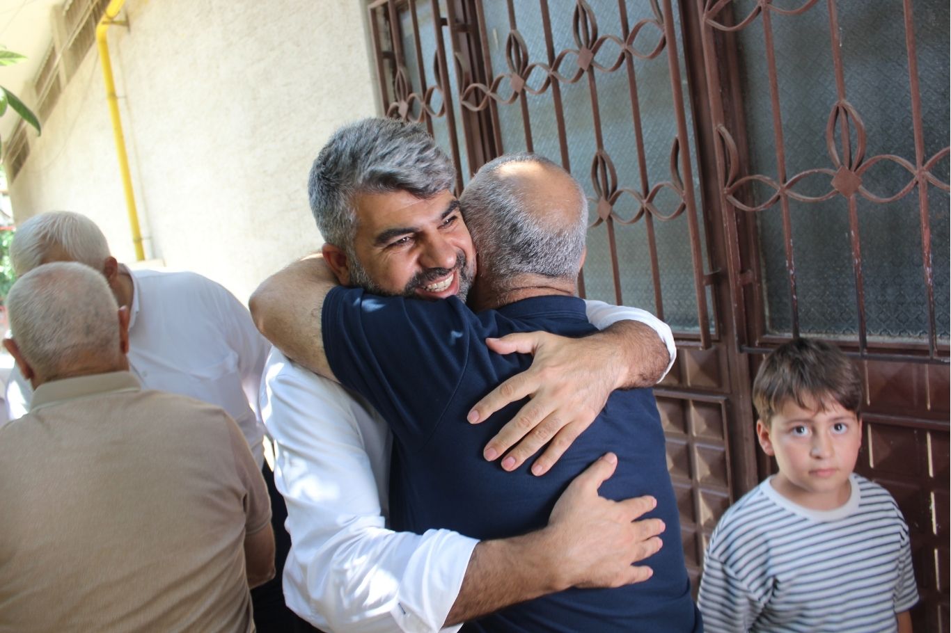 HÜDA PAR Heyetinden Hacı Mehmet Karaca ve Hacı Bayram Genç'e ziyaret